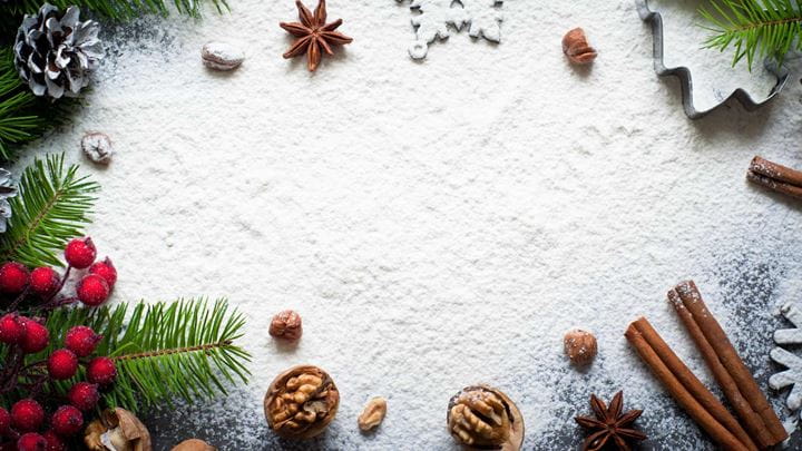 Galletas de árbol de navidad